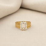 IMPERIAL PRISM MEN'S GOLD RING - 22K JEWELLERY