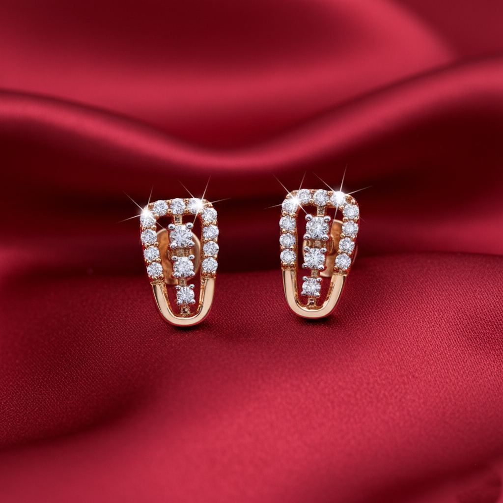 Twinkle Pin Diamond Earrings - 18K Jewellery Twinkle Pin Diamond Earrings - 18K Jewellery