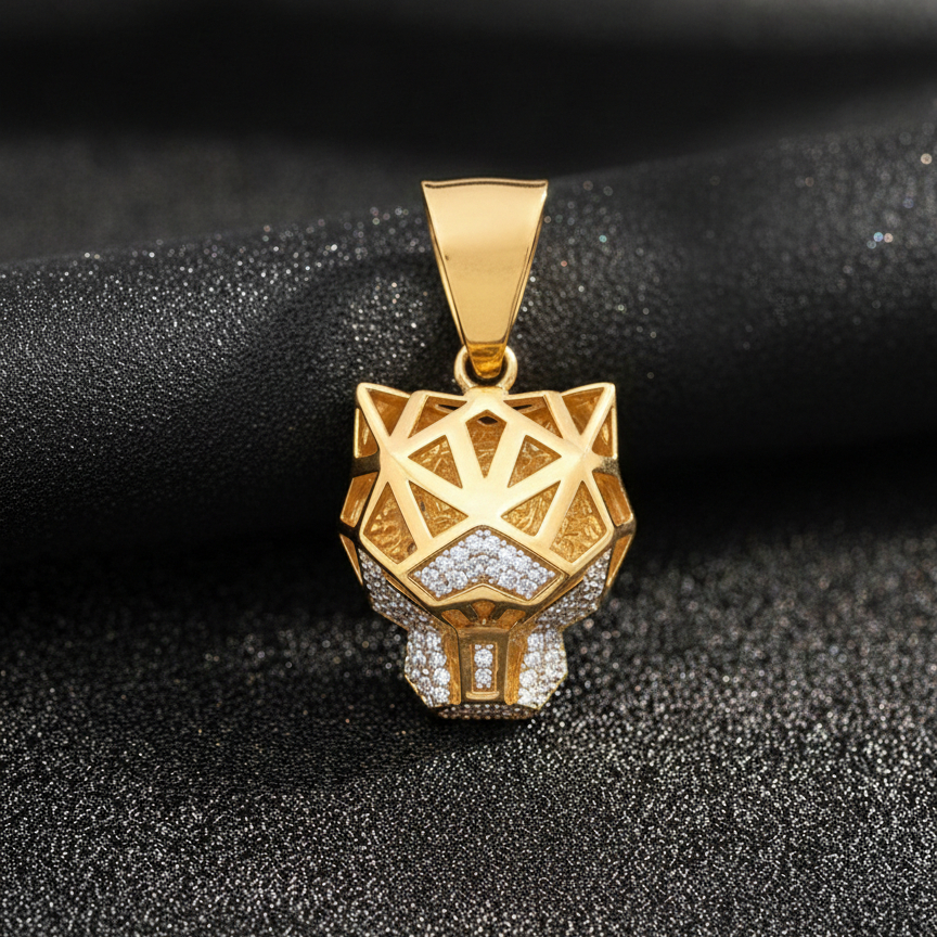 AURORA PRISM GOLD PENDANT - 22K JEWELLERY AURORA PRISM GOLD PENDANT - 22K JEWELLERY