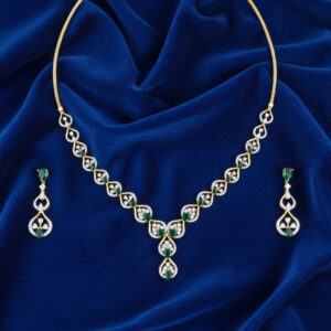 Forest Glow Diamond Set  - 18K Jewellery