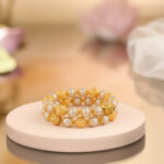 Gold Sona Moti Bangles - 22K Jewellery