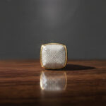 GRAND MATRIX MEN'S GOLD RING - 22K JEWELLERY