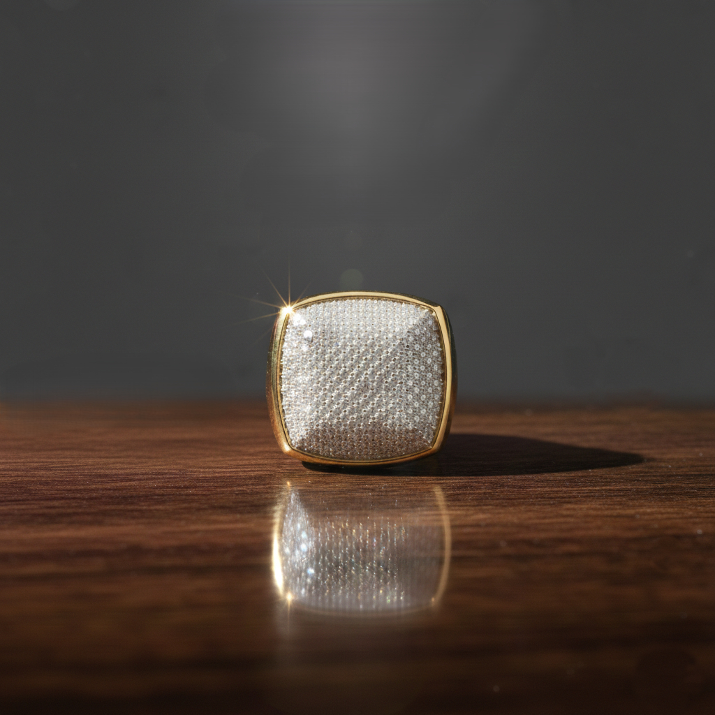 GRAND MATRIX MEN'S GOLD RING - 22K JEWELLERY GRAND MATRIX MEN'S GOLD RING - 22K JEWELLERY