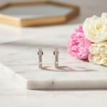 Baali Shaped Diamond Earrings - 18K Jewellery