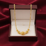 GOLDEN AURA BEAD CHAIN- 22K JEWELLERY