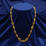 Rangrekha Bead Gold Chain- 22K Jewellery