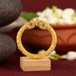 Gold Divira Bangles - 22K Jewellery