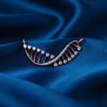 Twisted Serene Diamond Pendant - 18K Jewellery