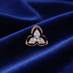 Triple Gleam Diamond Pendant - 18K Jewellery