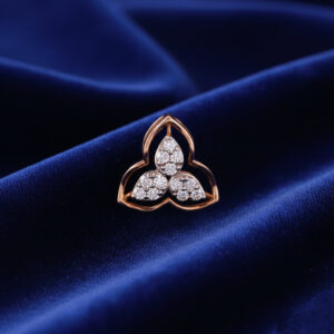 Triple Gleam Diamond Pendant - 18K Jewellery