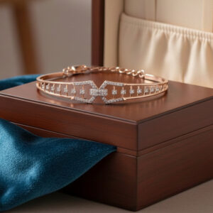 Charming Diamond Bracelet - 18K Jewellery