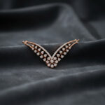 Blossom Curve Diamond Pendant - 18K Jewellery