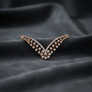 Blossom Curve Diamond Pendant - 18K Jewellery