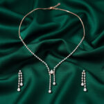 Regal Cascade Diamond Set - 18K Jewellery