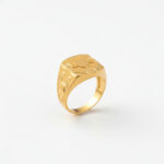 Bold Aura Men's Gold Ring - 22K Jewellery