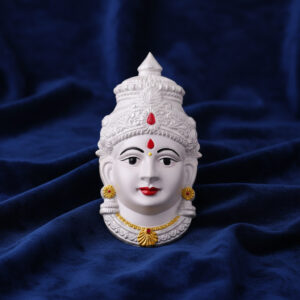 Sri Laxmi Wall Hanging-Golden Accents-925 Sterling Silver