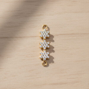 FLORA SPARK GOLD PENDANT - 22K JEWELLERY