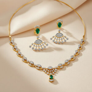 Lush Light Diamond Set  - 18K Jewellery