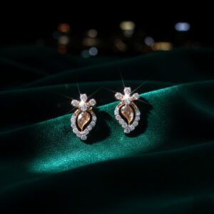 Dewdrop Charm Diamond Earrings - 18K Jewellery