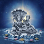 Laxmi Vishnu Silver Idol - 925 Sterling Silver