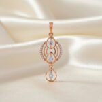 Glow Drizzle Diamond Pendant - 18K Jewellery