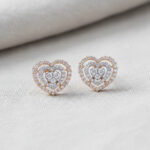 Hearts Of Grace Diamond Earrings - 18K Jewellery