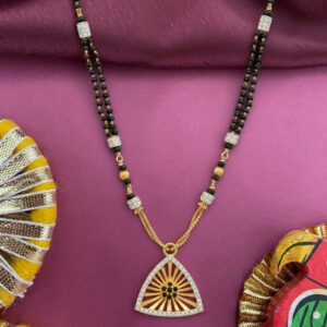 Sunray Elegance Gold Mangalsutra- 22K Jewellery