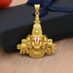 SUVARNA BALAJI GOLD PENDANT - 22K JEWELLERY