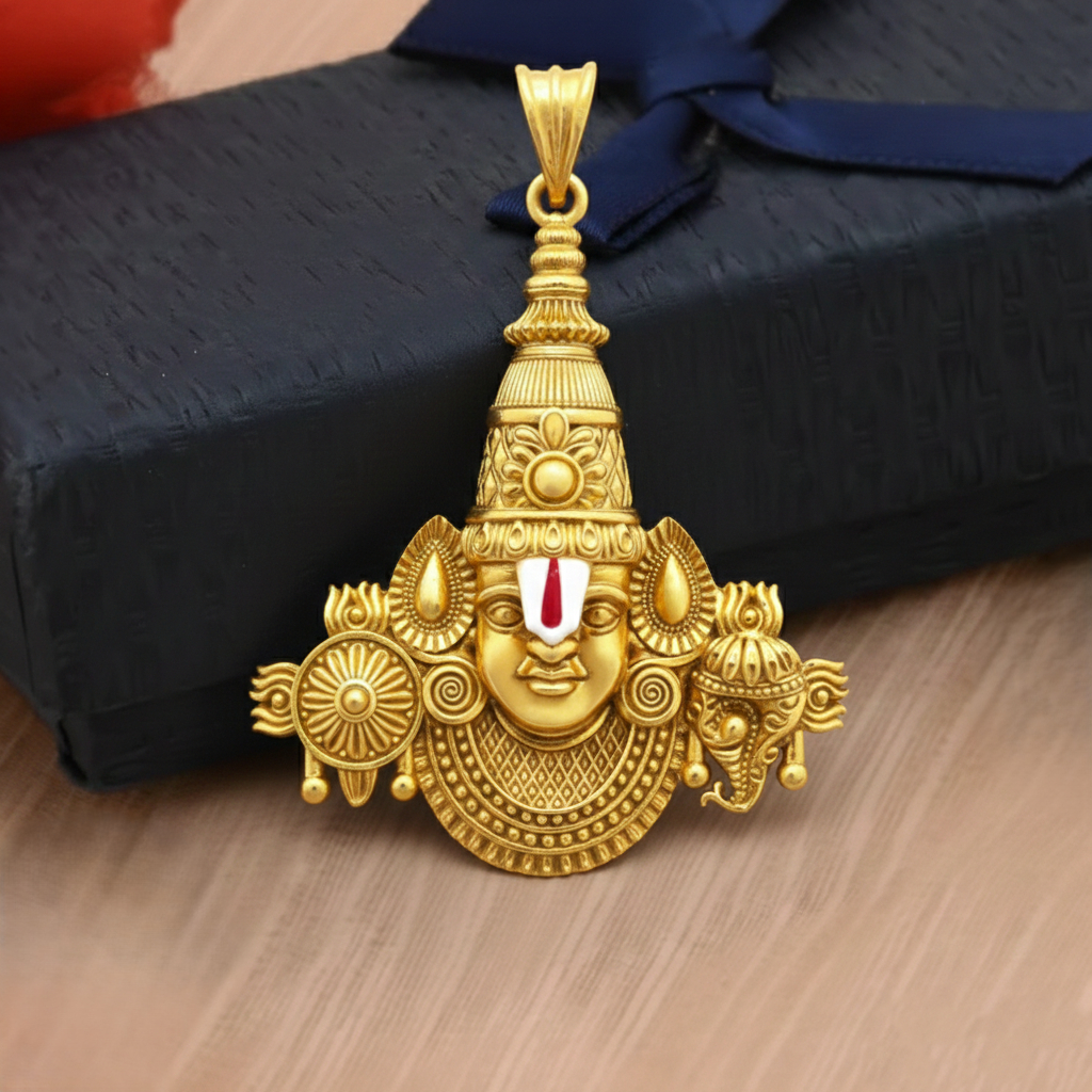 SUVARNA BALAJI GOLD PENDANT - 22K JEWELLERY SUVARNA BALAJI GOLD PENDANT - 22K JEWELLERY