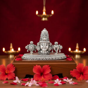 Lord Venkateswara Idol -925 Sterling Silver