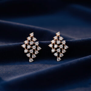 StarLeaf Diamond Earrings - 18K Jewellery
