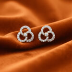 Triple Glow Diamond Earrings - 18K Jewellery