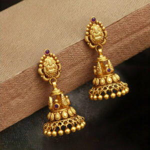 SAMPADA HERITAGE GOLD JHUMKAS- 22K JEWELLERY