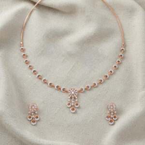 Floral Harmony Diamond Set - 18K Jewellery