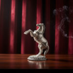 Silver Horse Figurine - 925 Sterling Silver