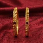 HERITAGE AZURE GOLD BANGLES - 22K JEWELLERY