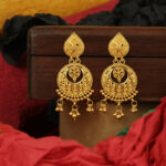 Startlit Swings Gold Earrings - 22K Jewellery