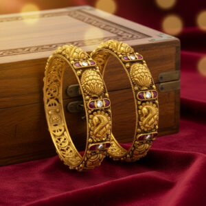 MAYURA KAMAL GOLD BANGLES - 22K JEWELLERY
