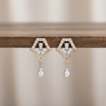 Diamond Cascade Earrings - 18K Jewellery