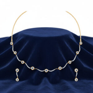 Sunlit Sparkle Diamond Set - 18K Jewellery