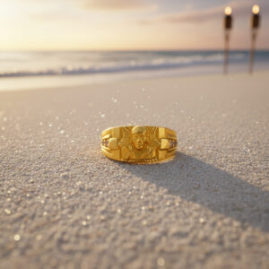 SRI TEJAS MEN'S GOLD RING - 22K JEWELLERY