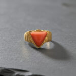 SUNSTONE CREST MEN'S GOLD RING - 22K JEWELLERY