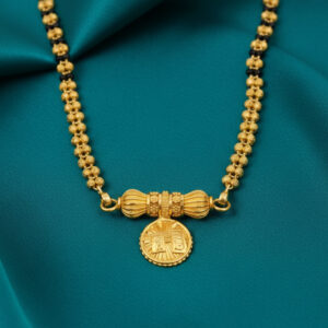 Coin Charm Classic Gold Mangalsutra- 22K Jewellery
