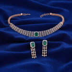 Green Whisper Diamond Set  - 18K Jewellery