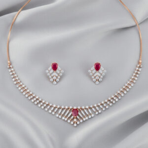 Blush Mirage Diamond Set  - 18K Jewellery