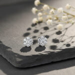 Floret Diamond Earrings - 18K Jewellery