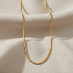 SILK FLOW GOLD CHAIN- 22K JEWELLERY