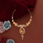Floral Harmony Gold Necklace - 22K Jewellery
