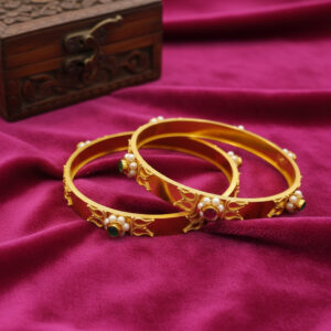 RANGREZ SHAHI GOLD BANGLES - 22K JEWELLERY
