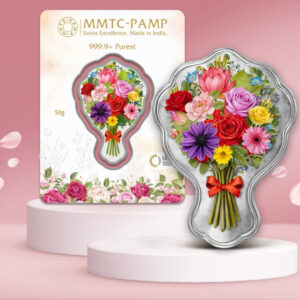 MMTCPAMP BOUQUET(999.9)50GM SILVER (Available from 1st Feb)